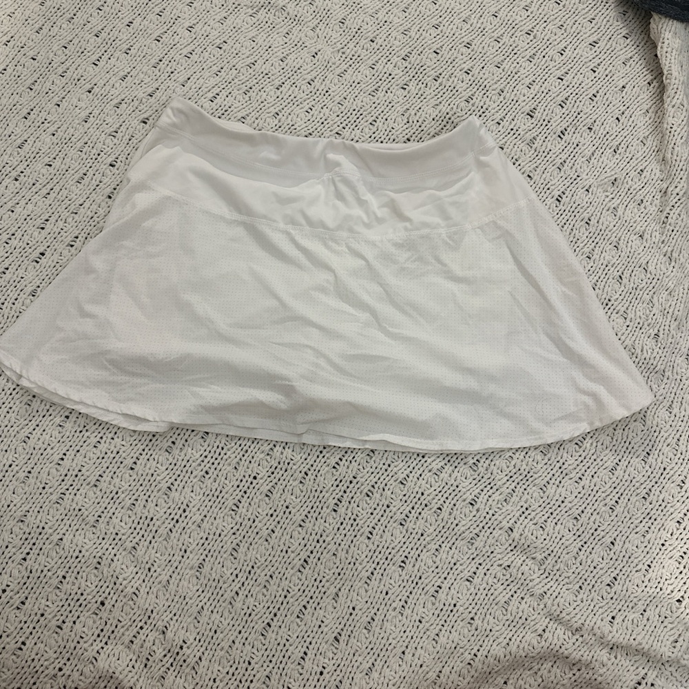 Women's White Tennis Skirt